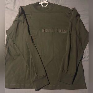 FOG essentials black long sleeve